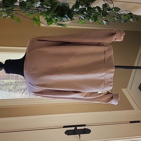 GAP Oversized Pink Ombre Dolman Sleeve  Sweatshirt XL - Picture 3 of 4